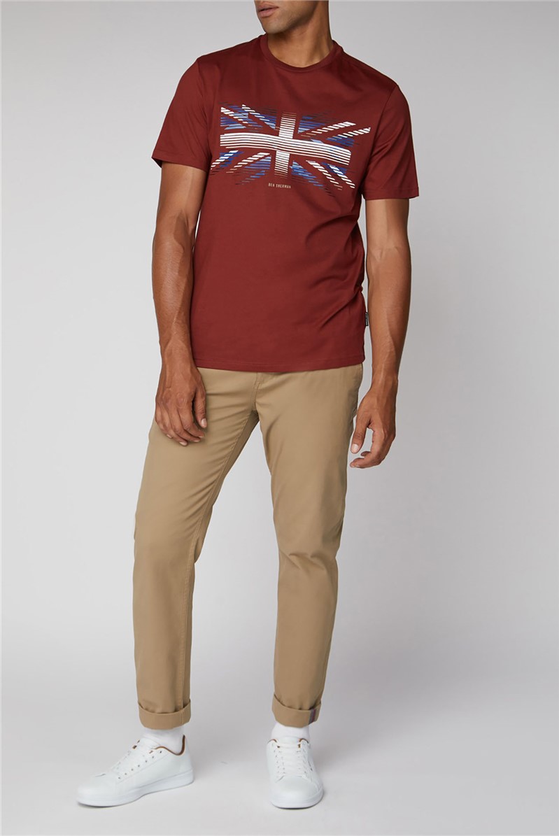  Union Jack Stripe Tee