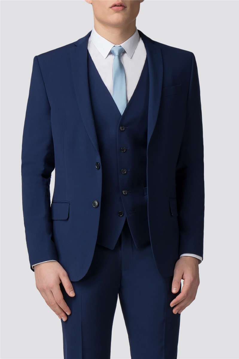  Occasions Navy Slim Fit Suit Jacket