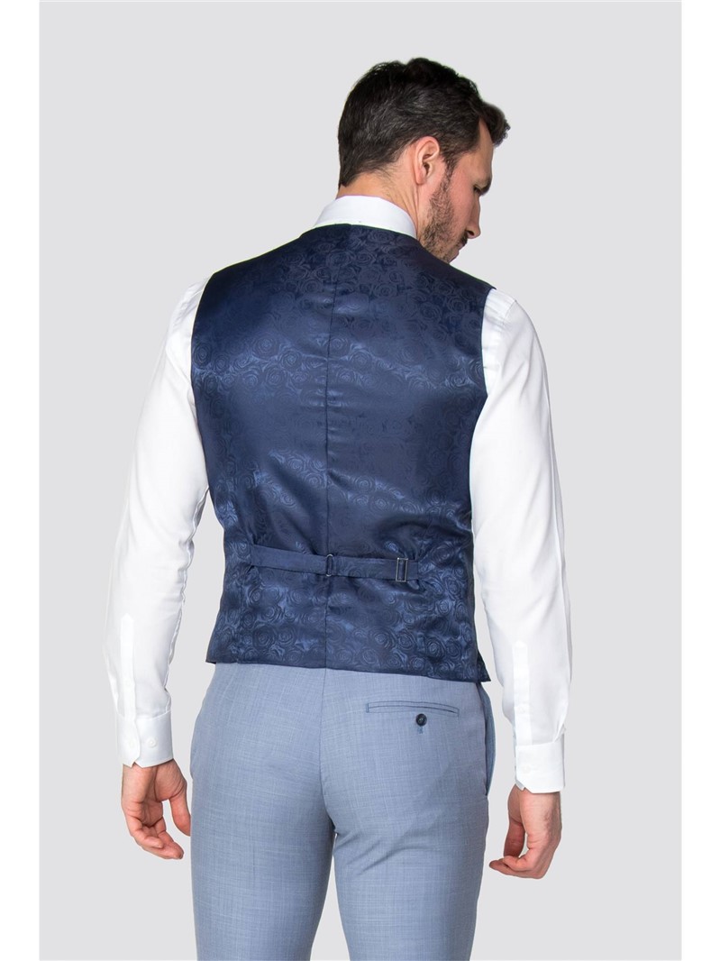  Occasions Light Blue Adjustable Waistcoat