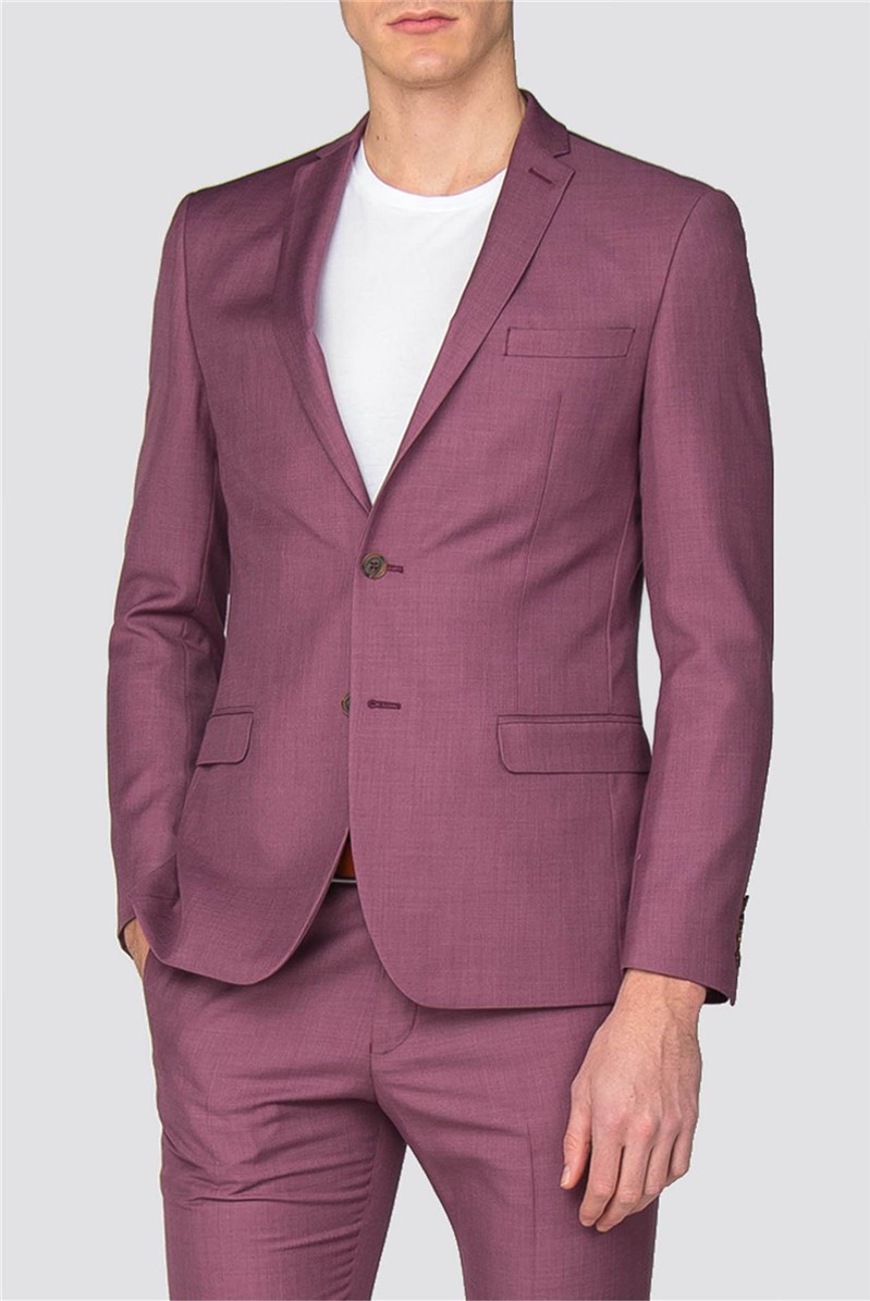  Raspberry Pick and Pick Slim Fit Suit Jacket