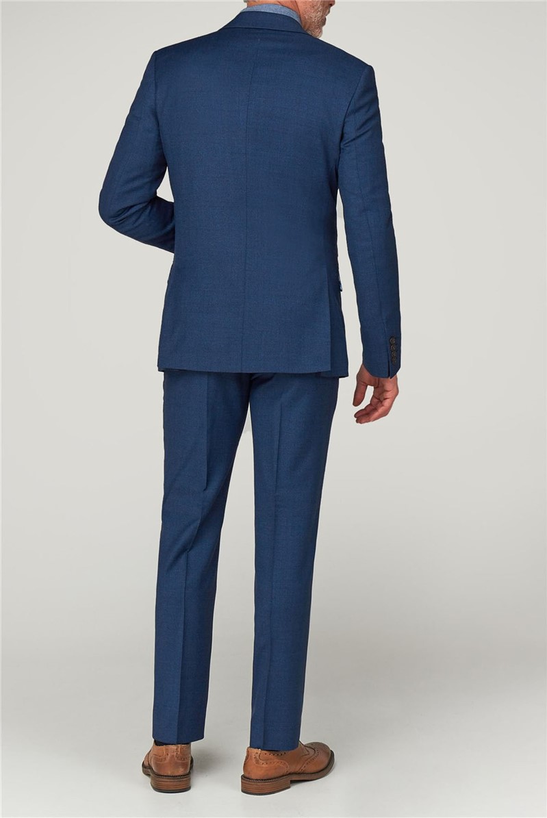  Blue Jaspe Tailored Fit Jacket