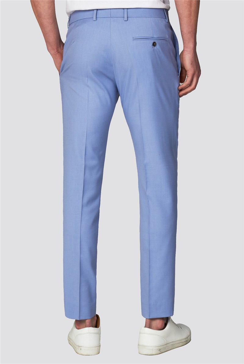 Branded Lilac Skinny Fit Suit Trousers