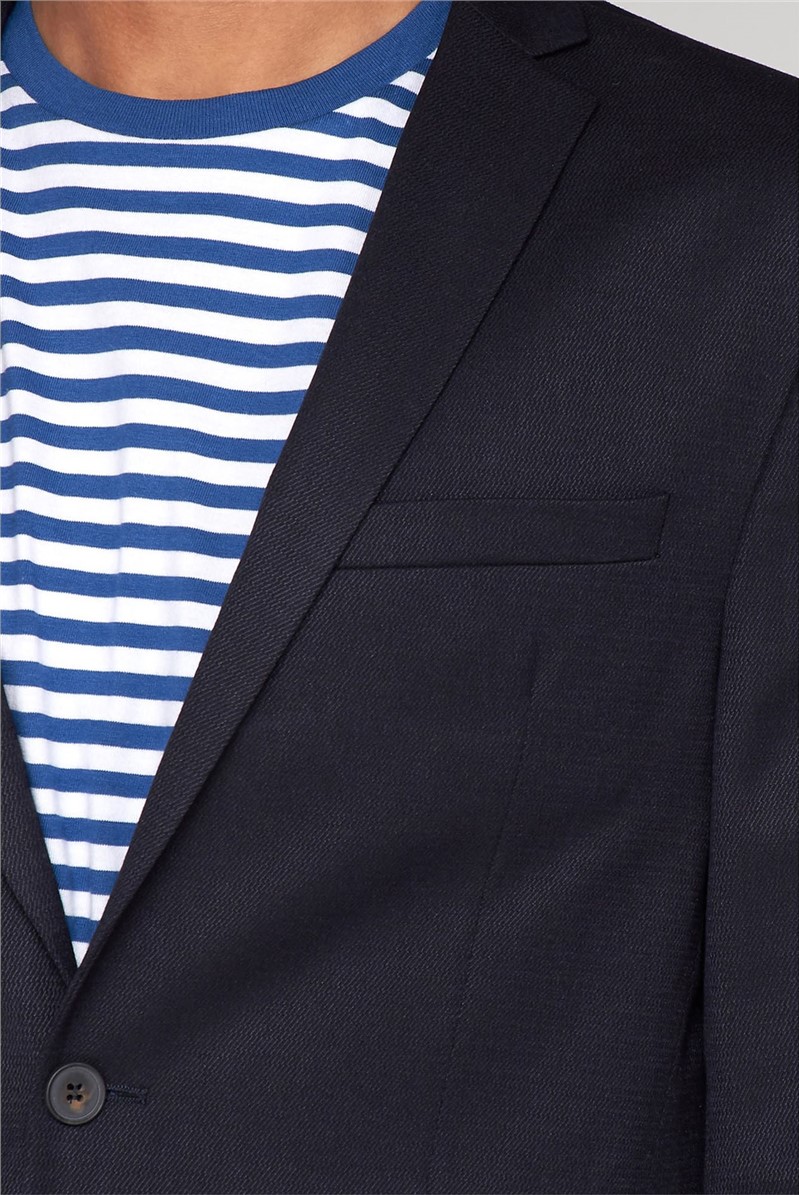 Ben Sherman | Men's Navy Unstructured Blazer | SuitDirect.co.uk