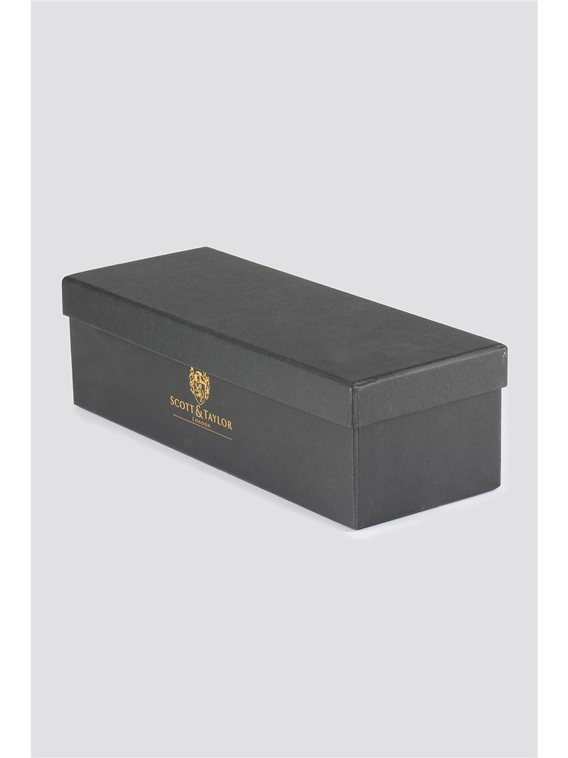 Scott & Taylor Red Tie Gift Set for Him Suit Direct