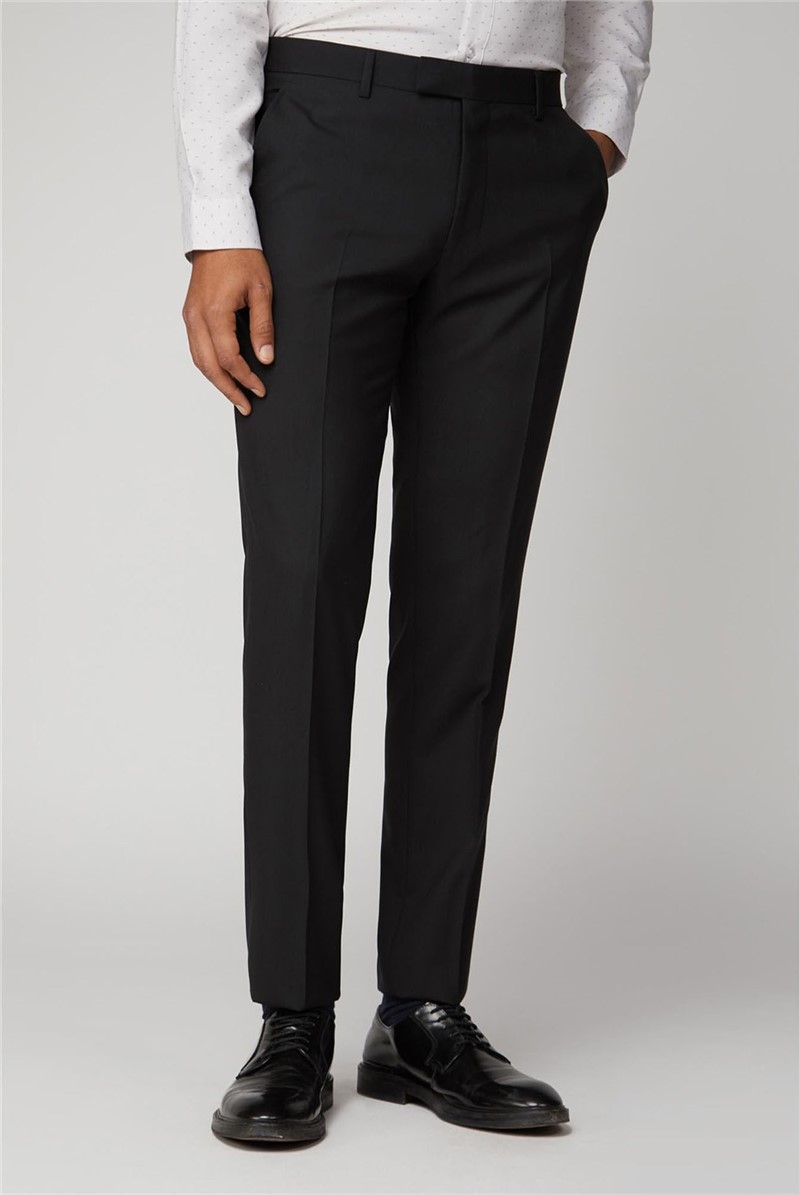  Black Tonic Suit Trouser