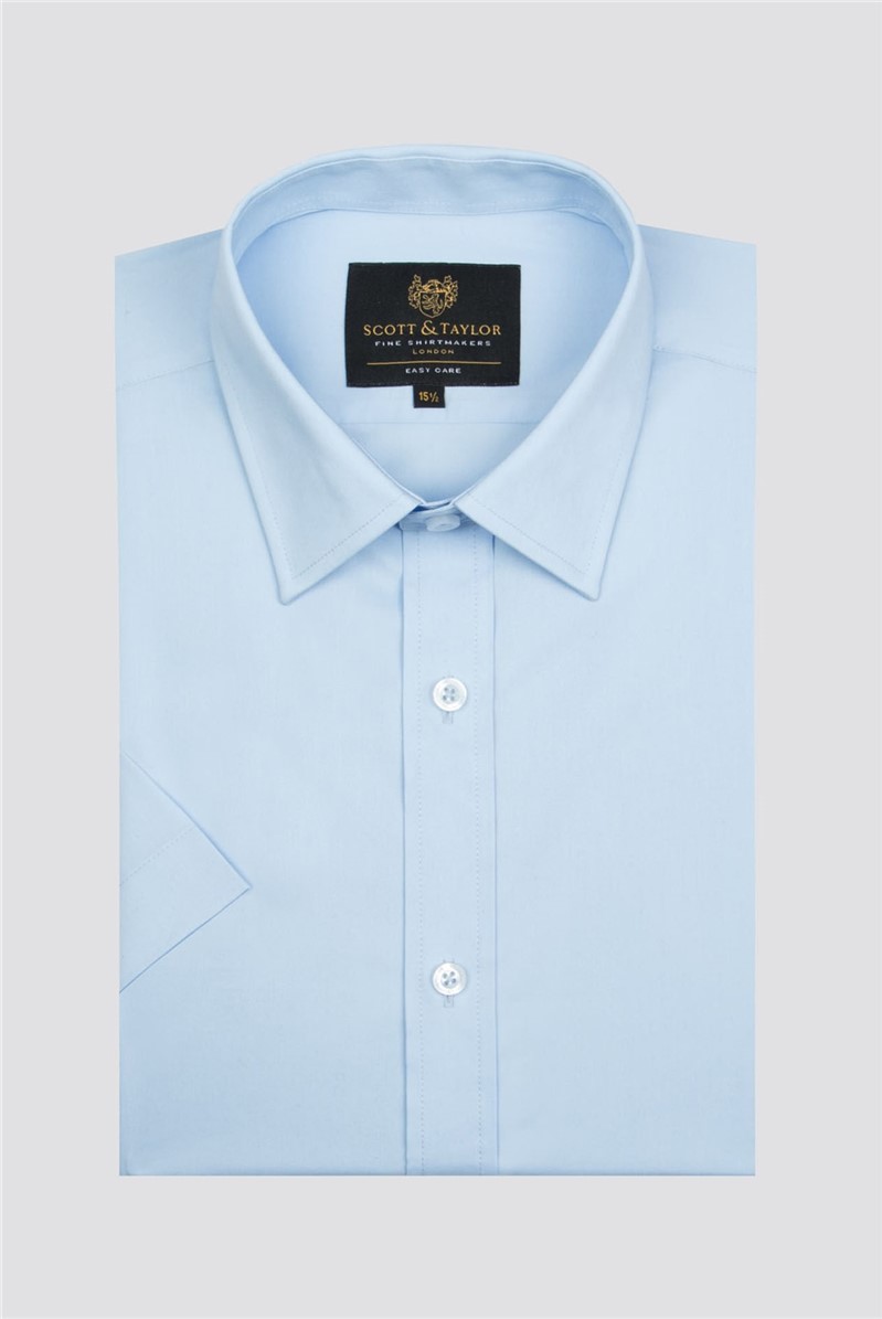  Blue Short Sleeve Shirt