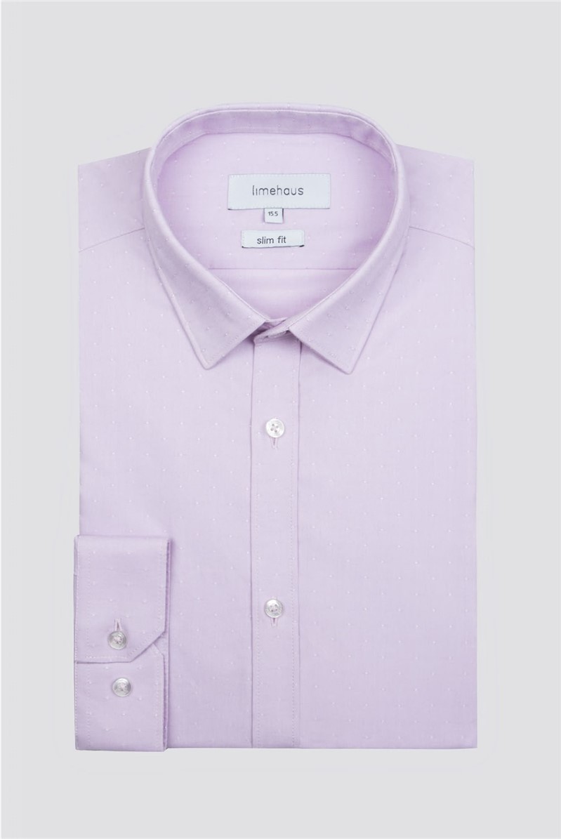  Lilac Pastel Spot Shirt