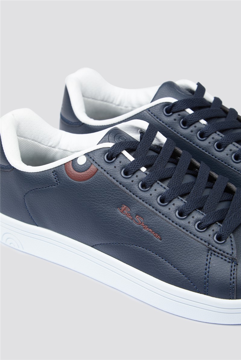 Ben Sherman | Men's Navy Casual Trainers | SuitDirect.co.uk