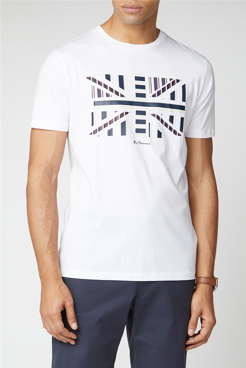  Union Jack Chevron Block Tee