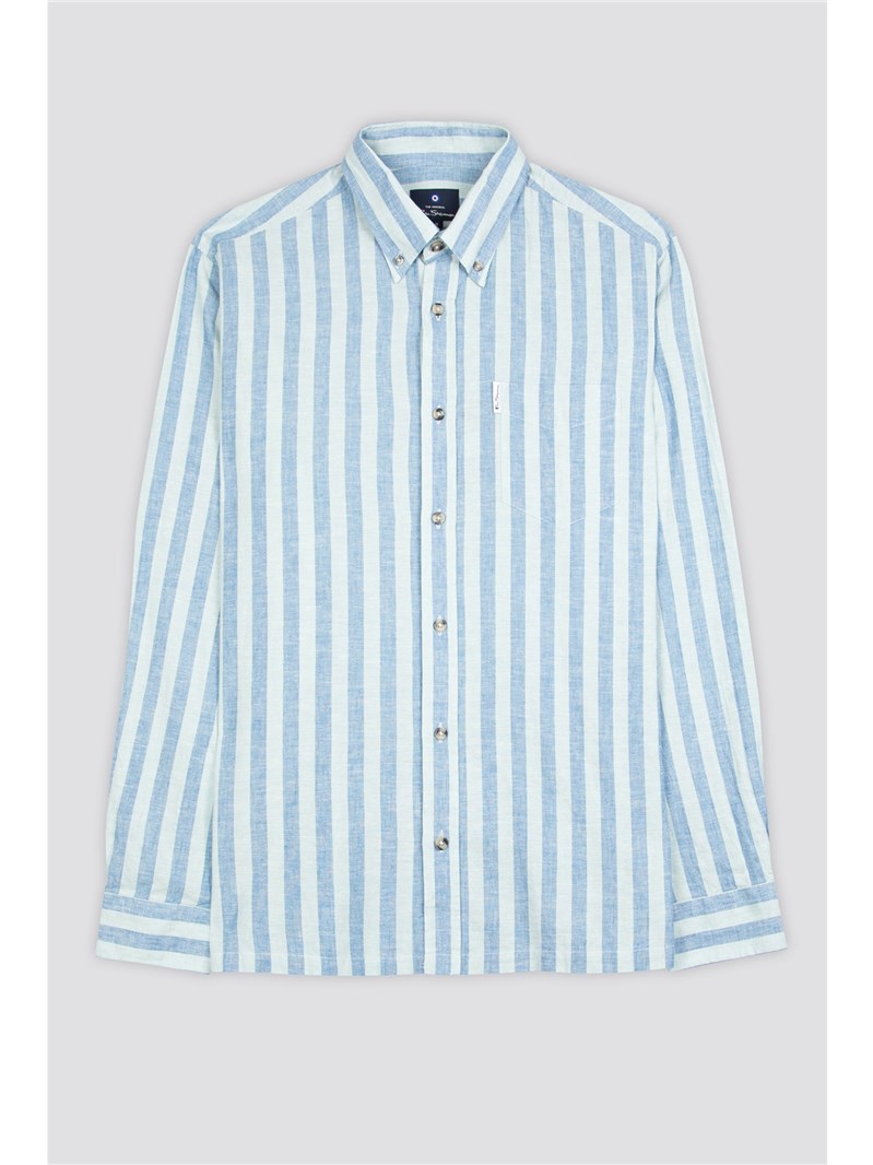  Linen Candy Stripe Shirt