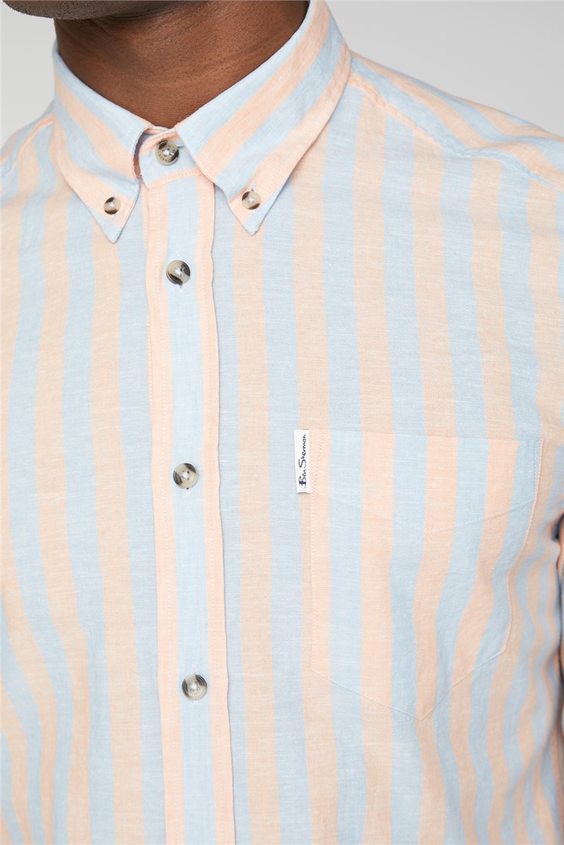  Linen Candy Stripe Shirt