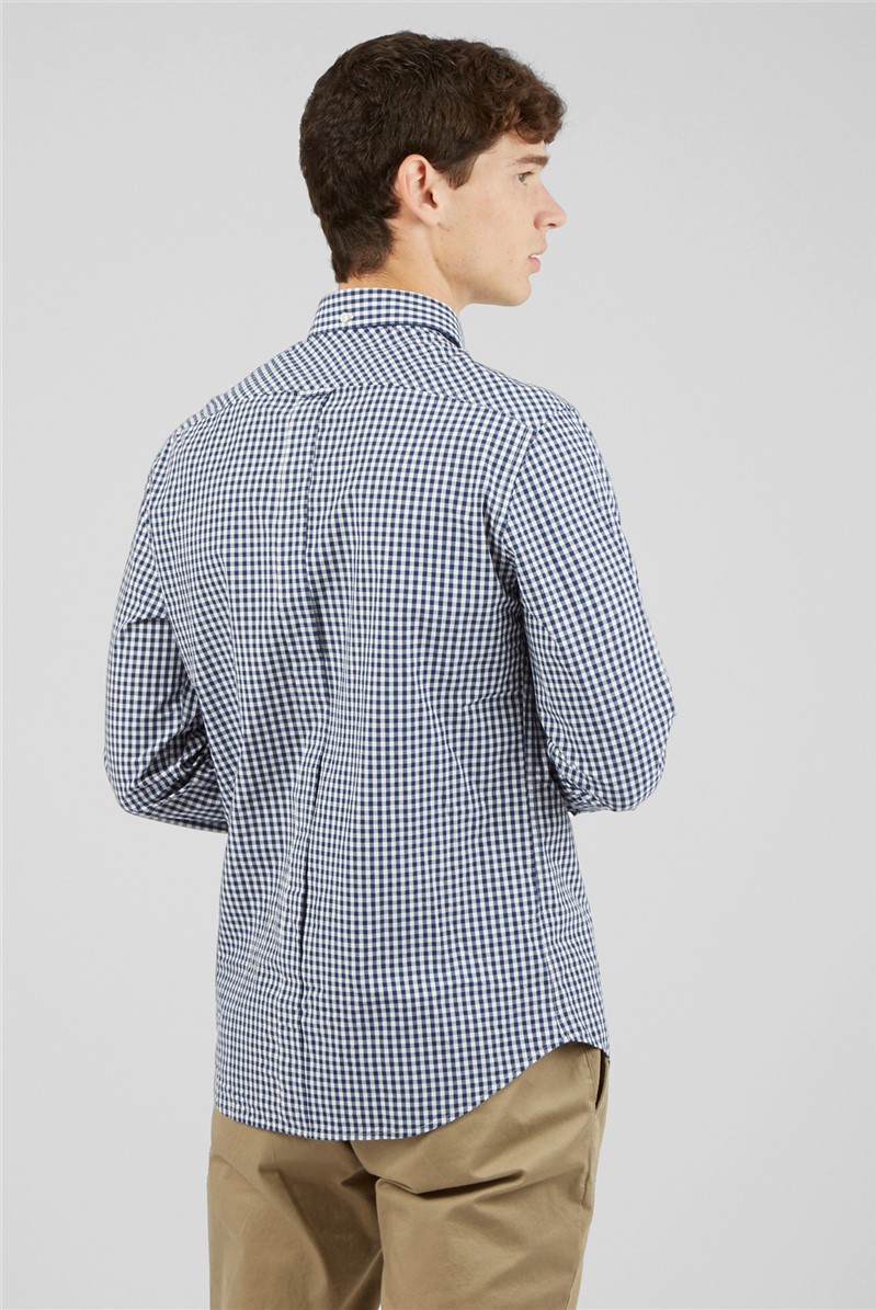  Signature Long Sleeved Gingham Shirt