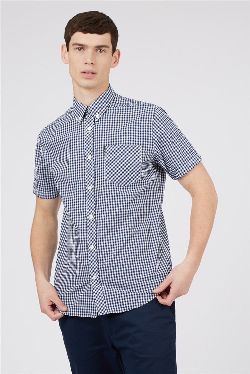  Signature Short Sleeved Gingham Shirt