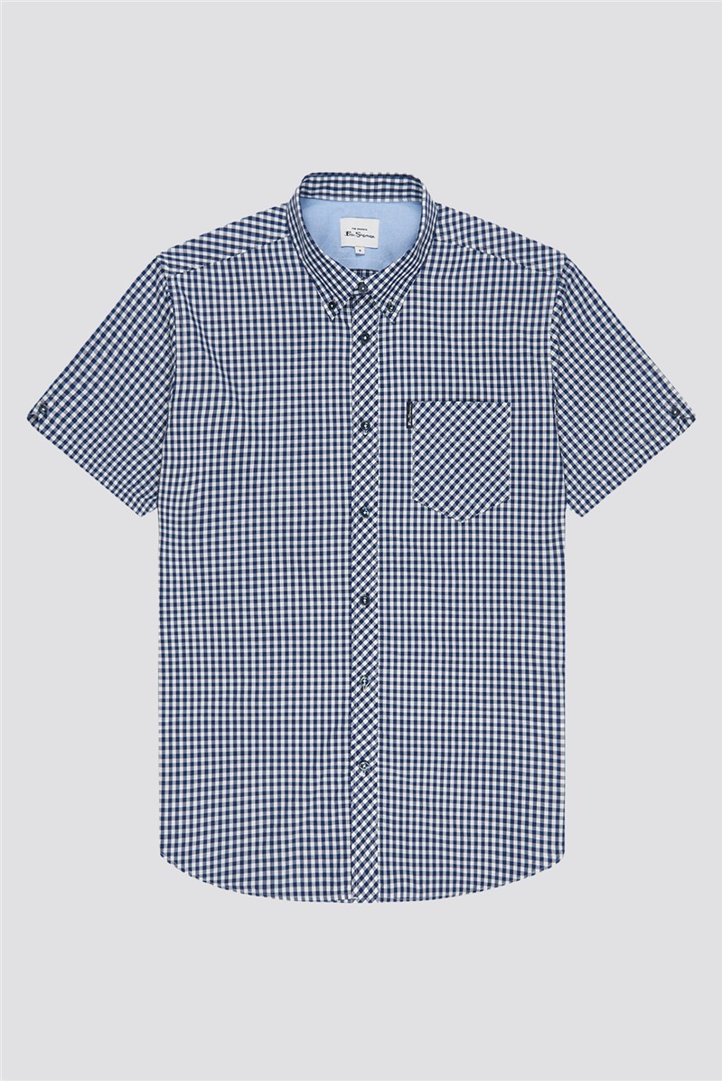  Signature Short Sleeved Gingham Shirt