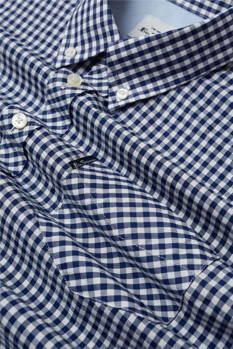  Signature Short Sleeved Gingham Shirt