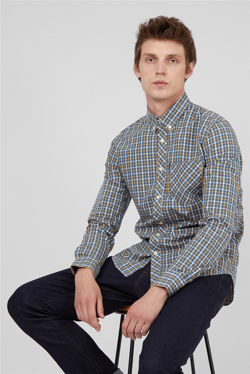  Signature House Checked Long Sleeved Shirt