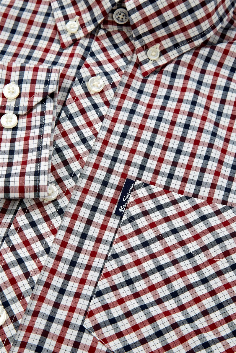  Signature Long Sleeved House Checked Shirt