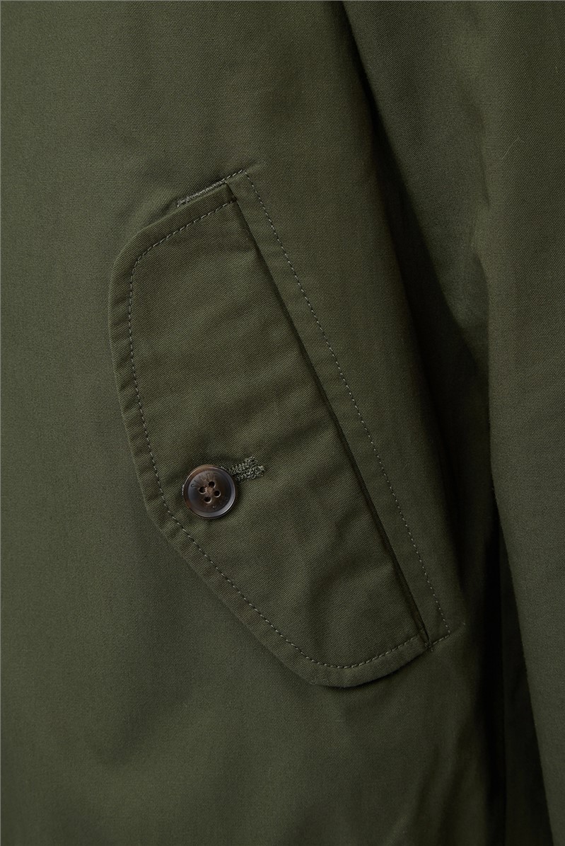 Ben Sherman | Men's Jungle Green Harrington Jacket | Suit Direct