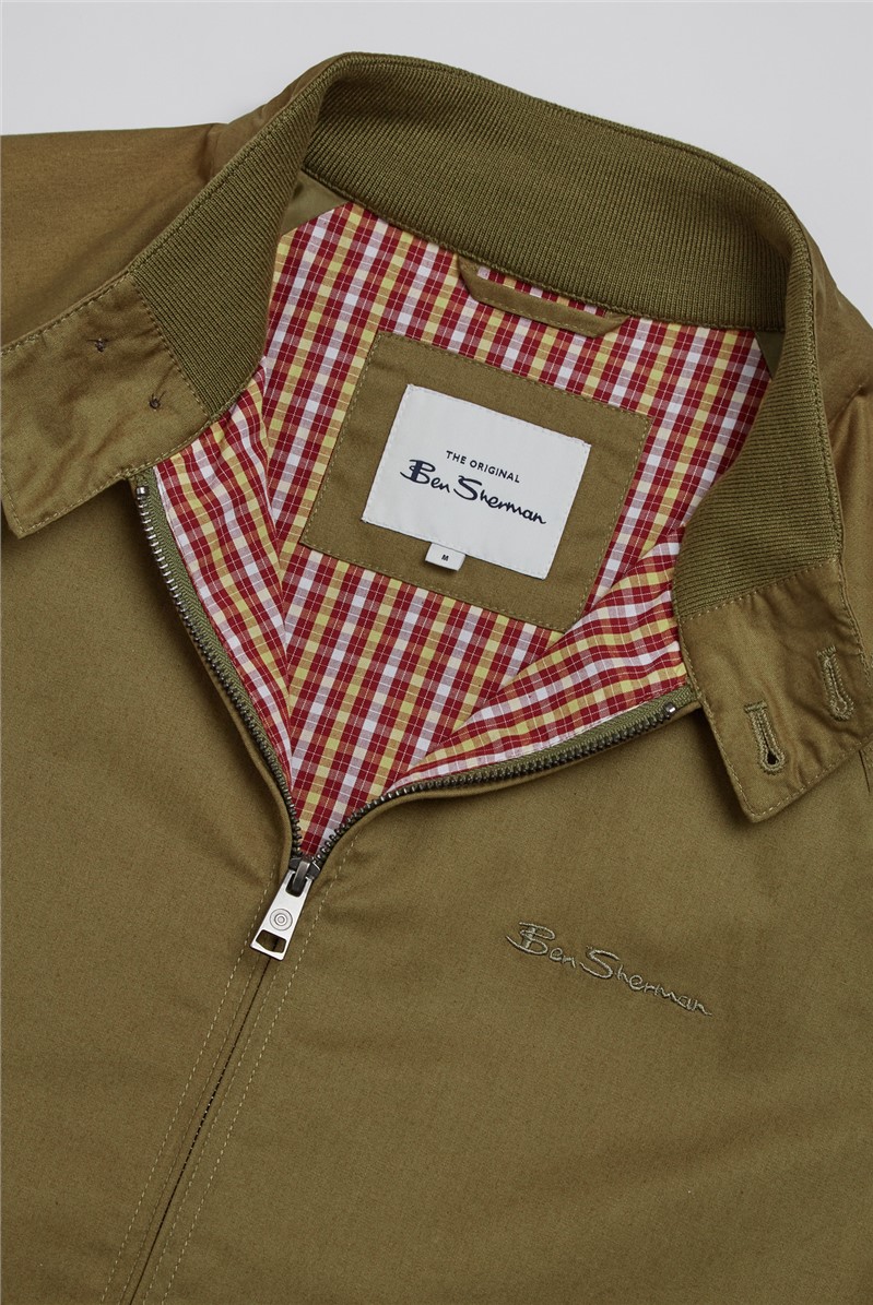 Ben Sherman Classic Fit Signature Harrington Jacket