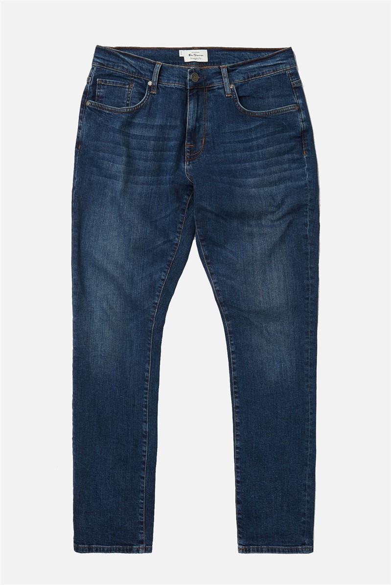   Straight Stonewash Jean