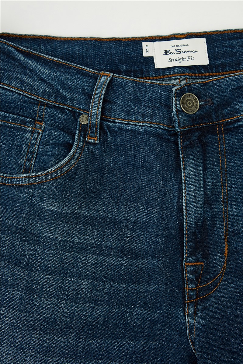   Straight Stonewash Jean