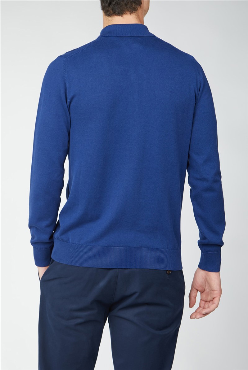  Cotton Long Sleeve Polo