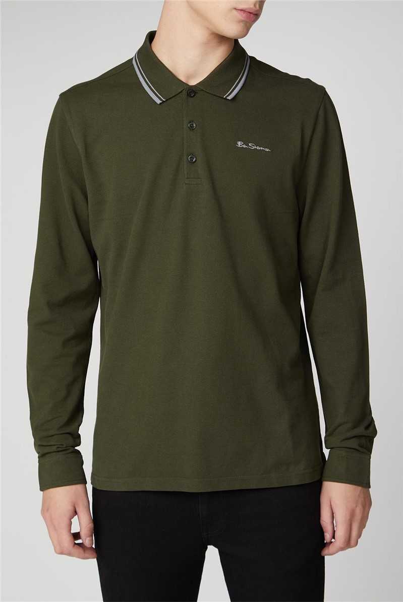  Long Sleeve Polo Shirt