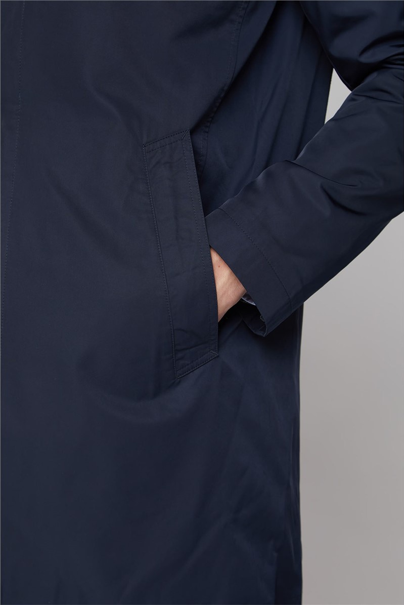  Navy Lightweight Raincoat