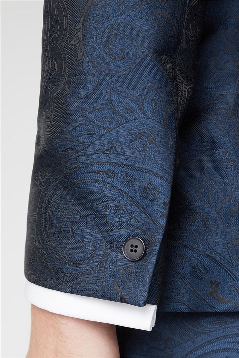 Mens paisley sales dinner jacket