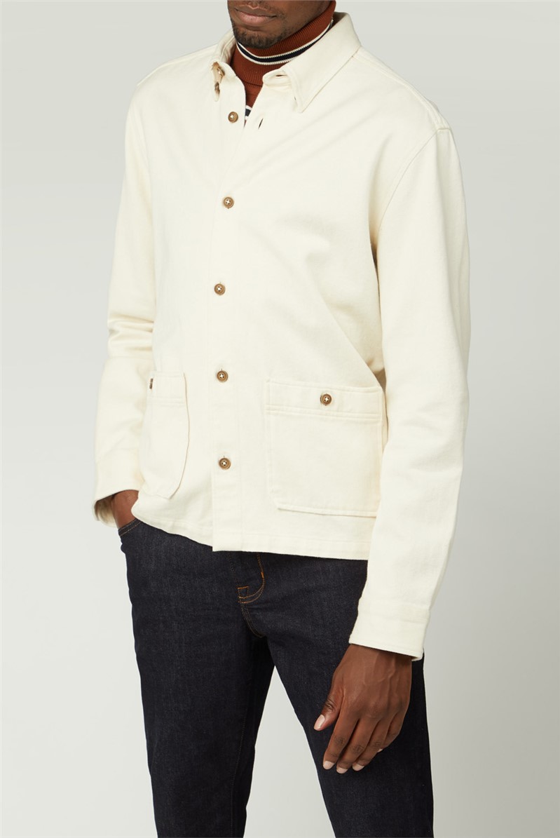  Raw Cotton Chore Casual Jacket