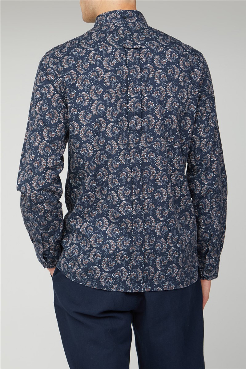 Ben Sherman | Archive 60s Floral Print Shirt | SuitDirect.co.uk