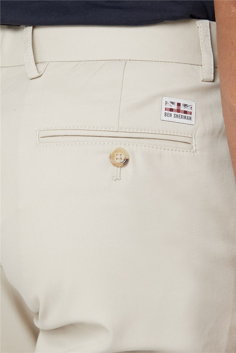 Ben Sherman Beige Chino Short