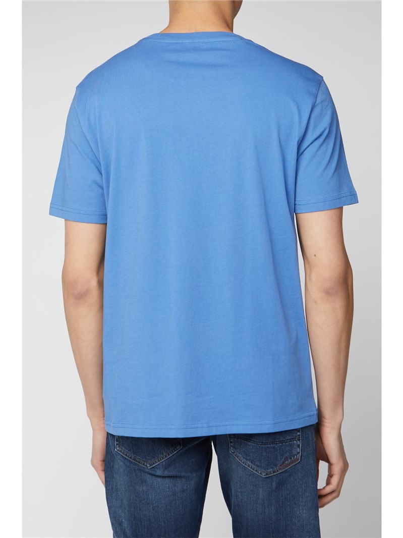 Ben Sherman | Blue Tropical Target Tee | SuitDirect.co.uk