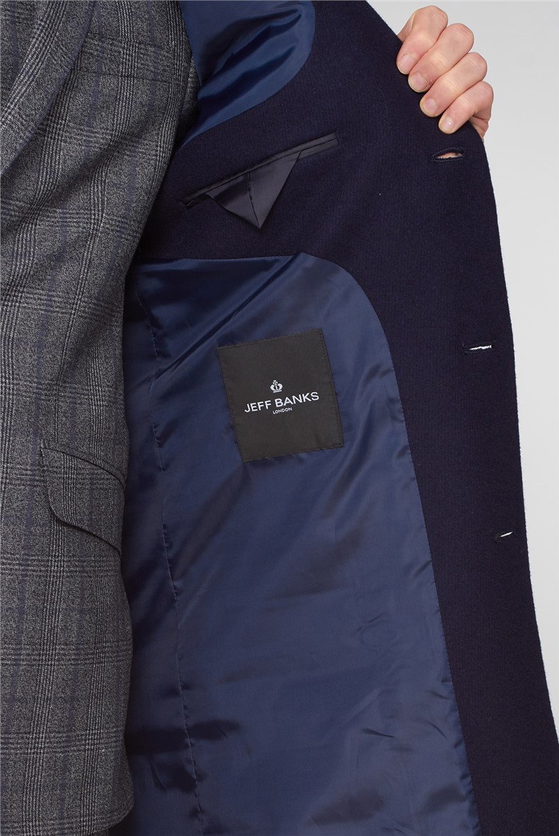  Navy Overcoat