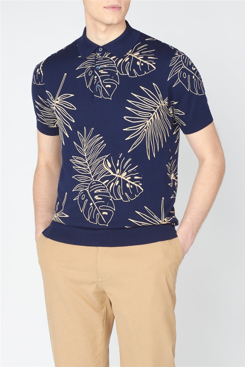  Floral Polo Shirt