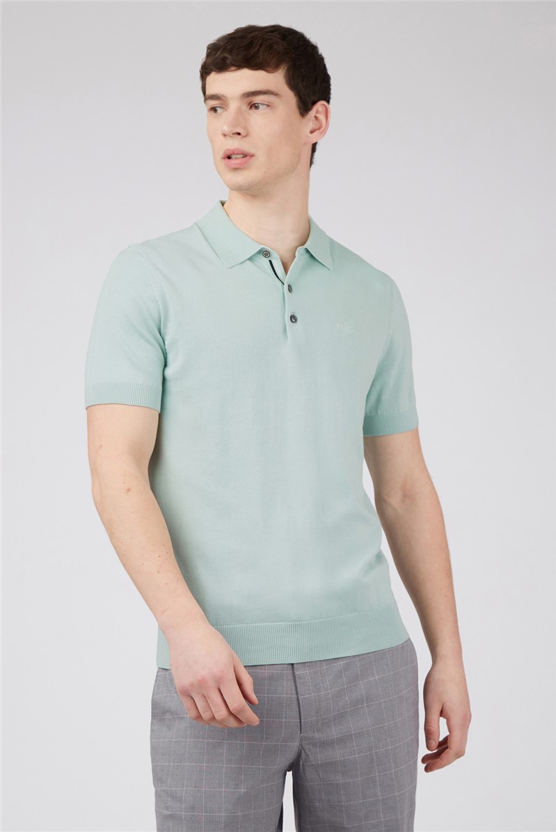  Regular Fit Signature Knitted Polo Shirt