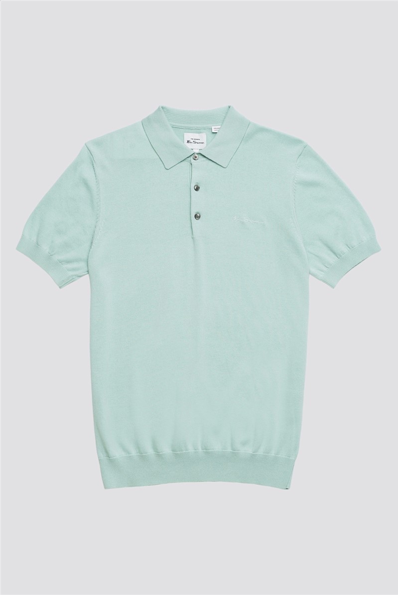  Regular Fit Signature Knitted Polo Shirt