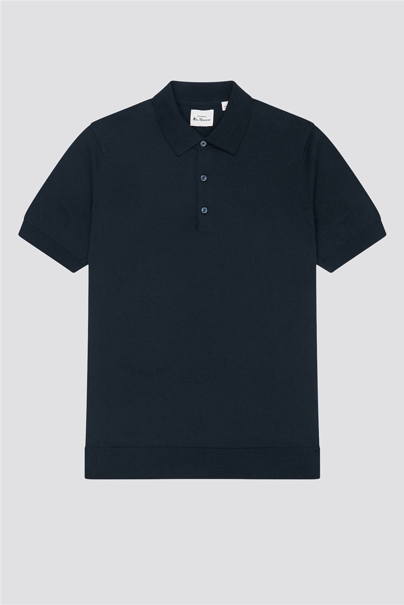  Regular Fit Signature Knitted Polo Shirt