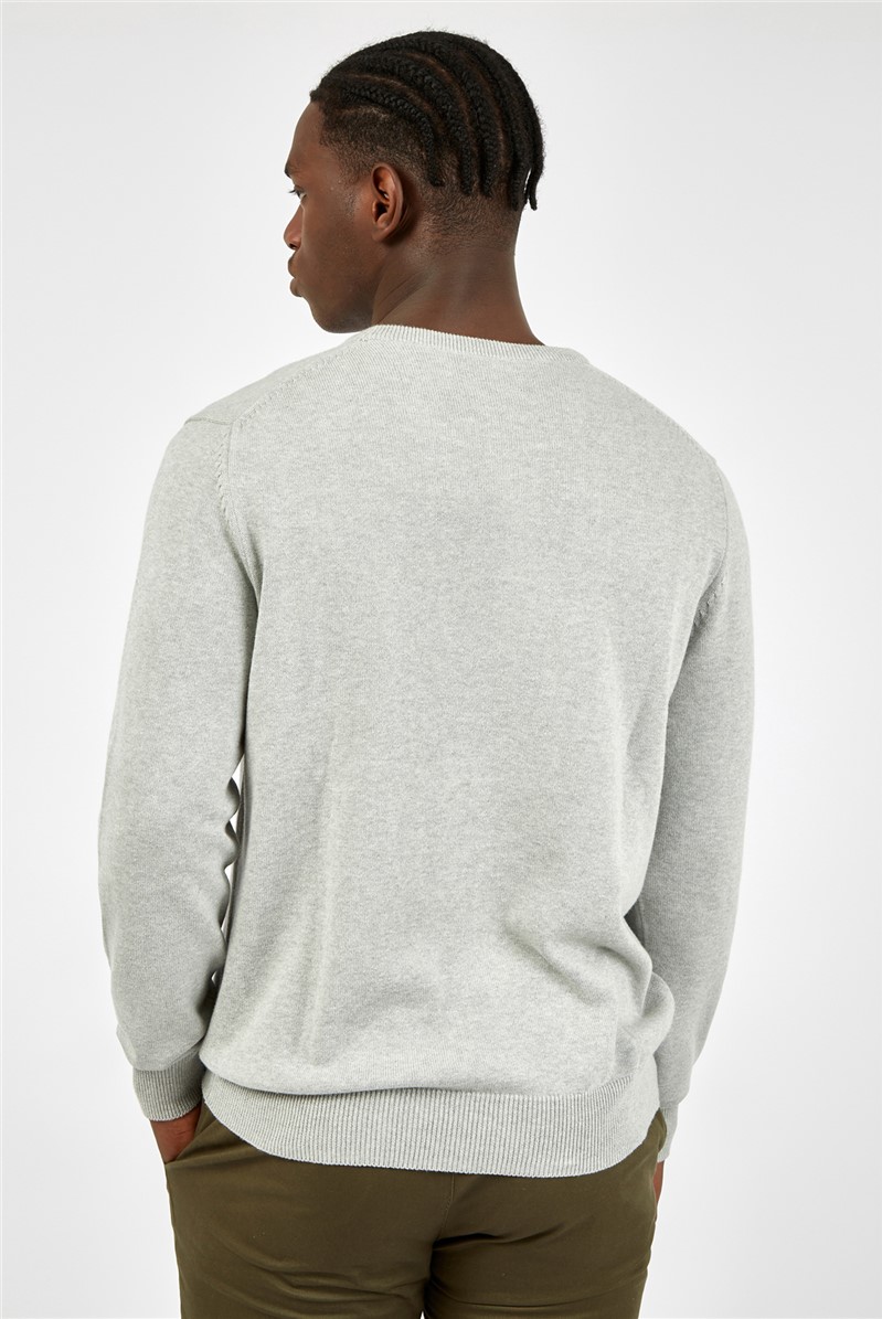  Signature Knitted Crew Neck Jumper