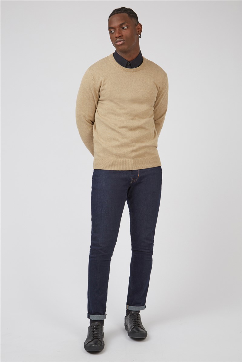  Signature Knitted Crew Neck Jumper