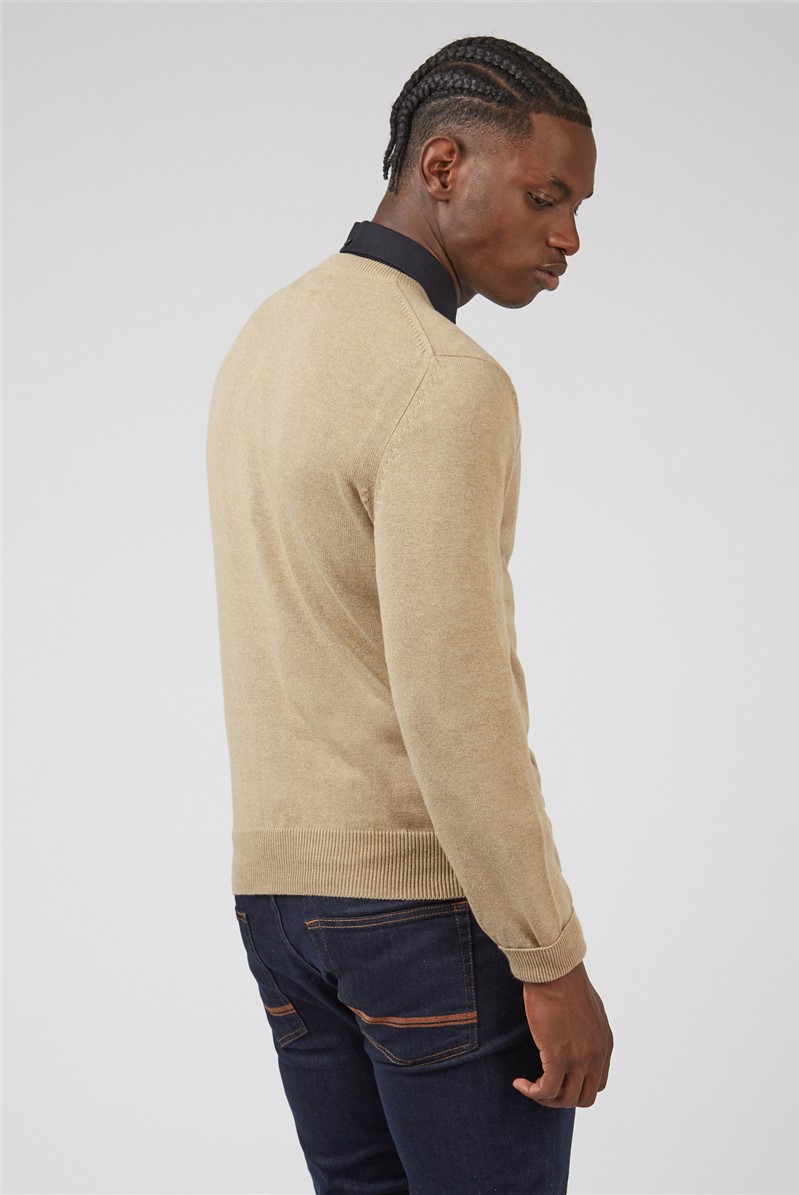  Signature Knitted Crew Neck Jumper