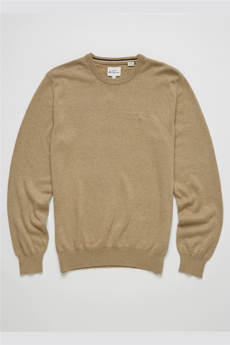  Signature Knitted Crew Neck Jumper