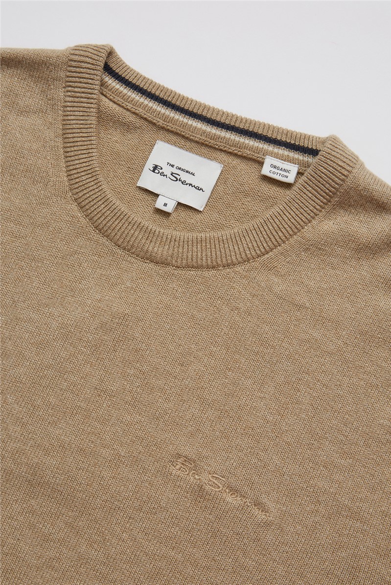  Signature Knitted Crew Neck Jumper