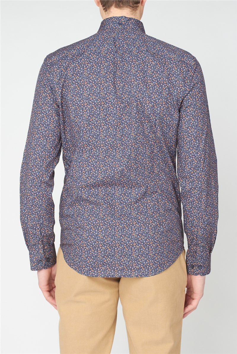  Multicolour Floral Print Shirt