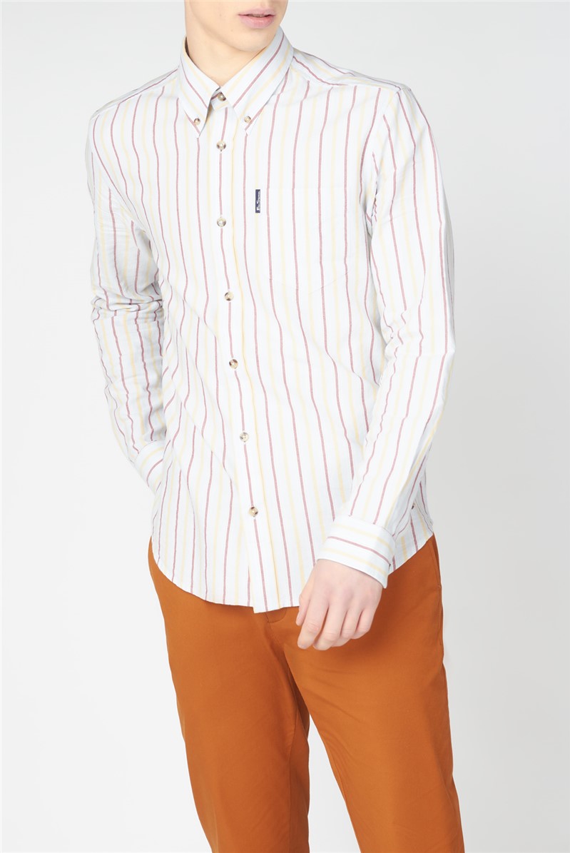   Laundered Oxford Striped Shirt