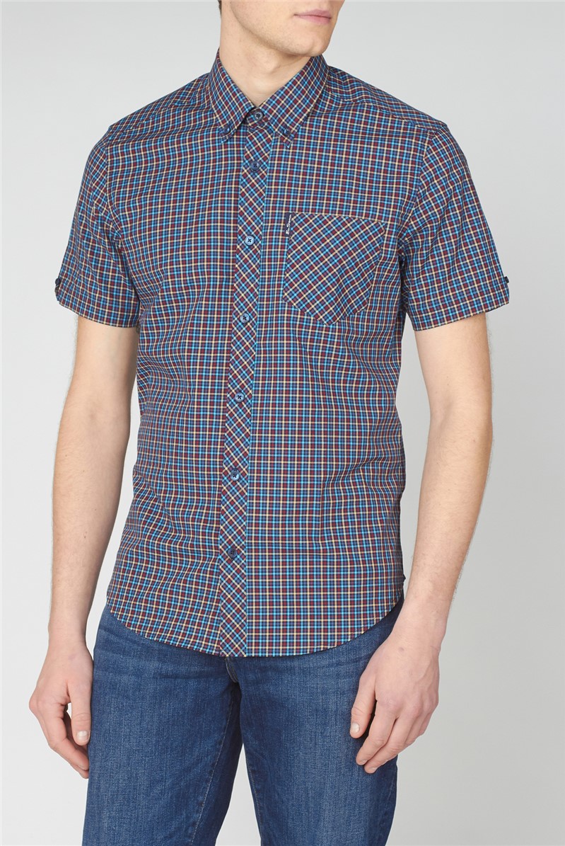 Ben Sherman | Men's Mini Gingham Shirt | Suit Direct