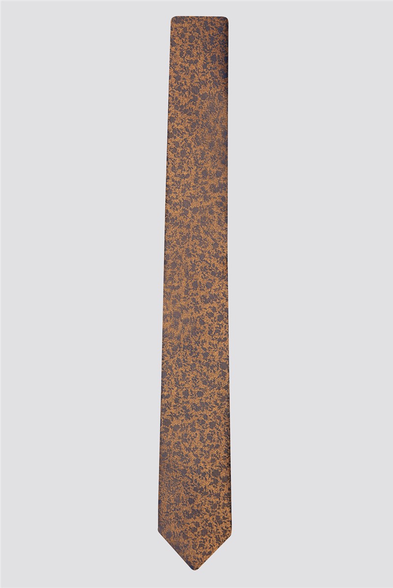  Burnt Orange Tonal Tie