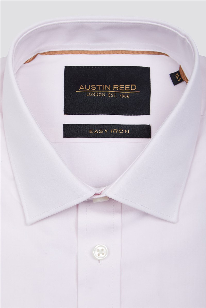 Branded Pink Twill Fabric Cotton Shirt Suitdirect Co Uk
