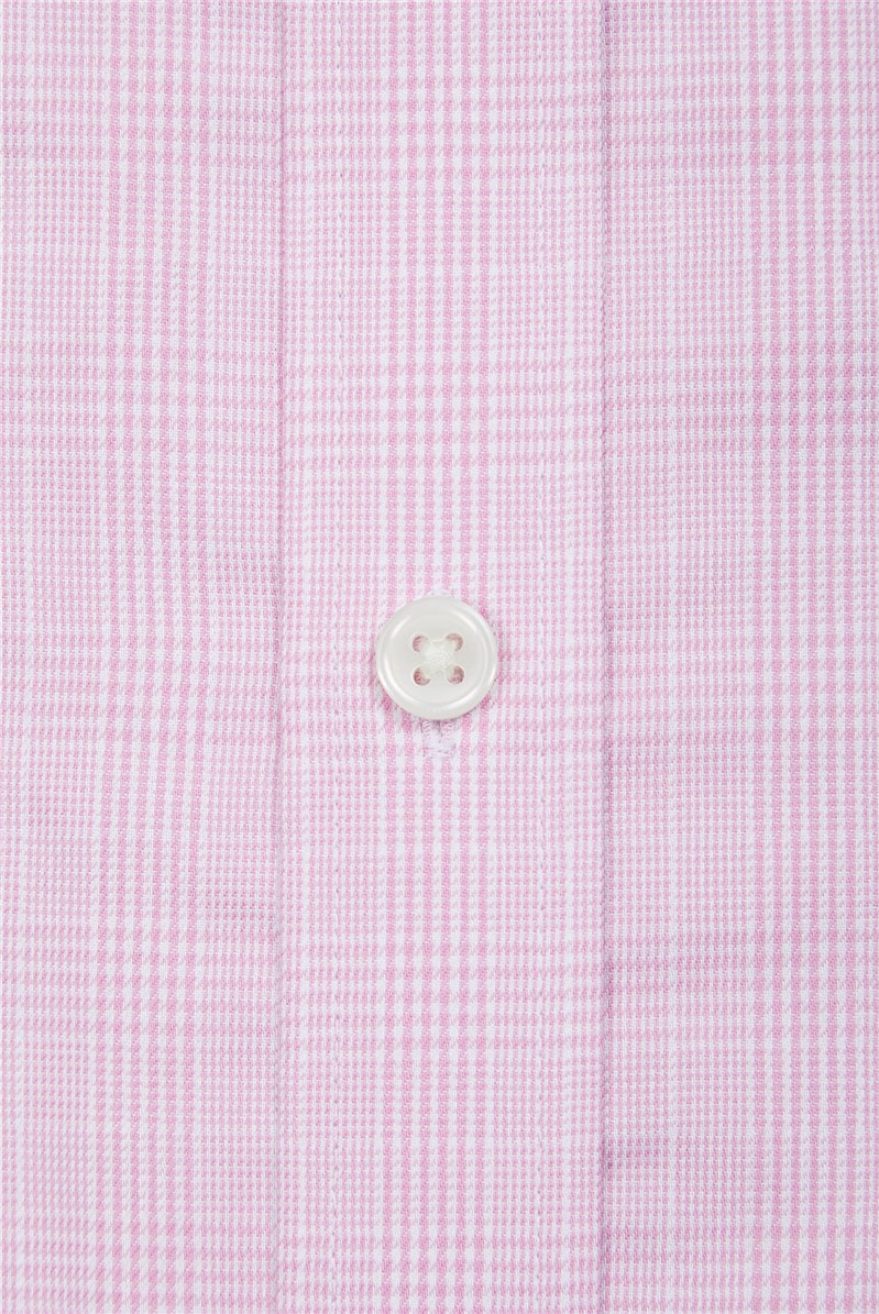 Pink Prince of Wales Check Shirt