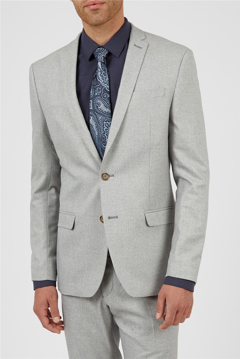  Slim Fit Cool Grey Two Piece Suit